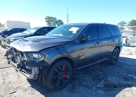 2018 Dodge Durango R/T Rwd из США, поврежденный, VIN 1C4SDHCT8JC404505
